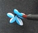 トールペイントの小花
